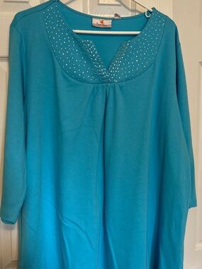 Quacker Factory Tunic with Sparkles 3X
